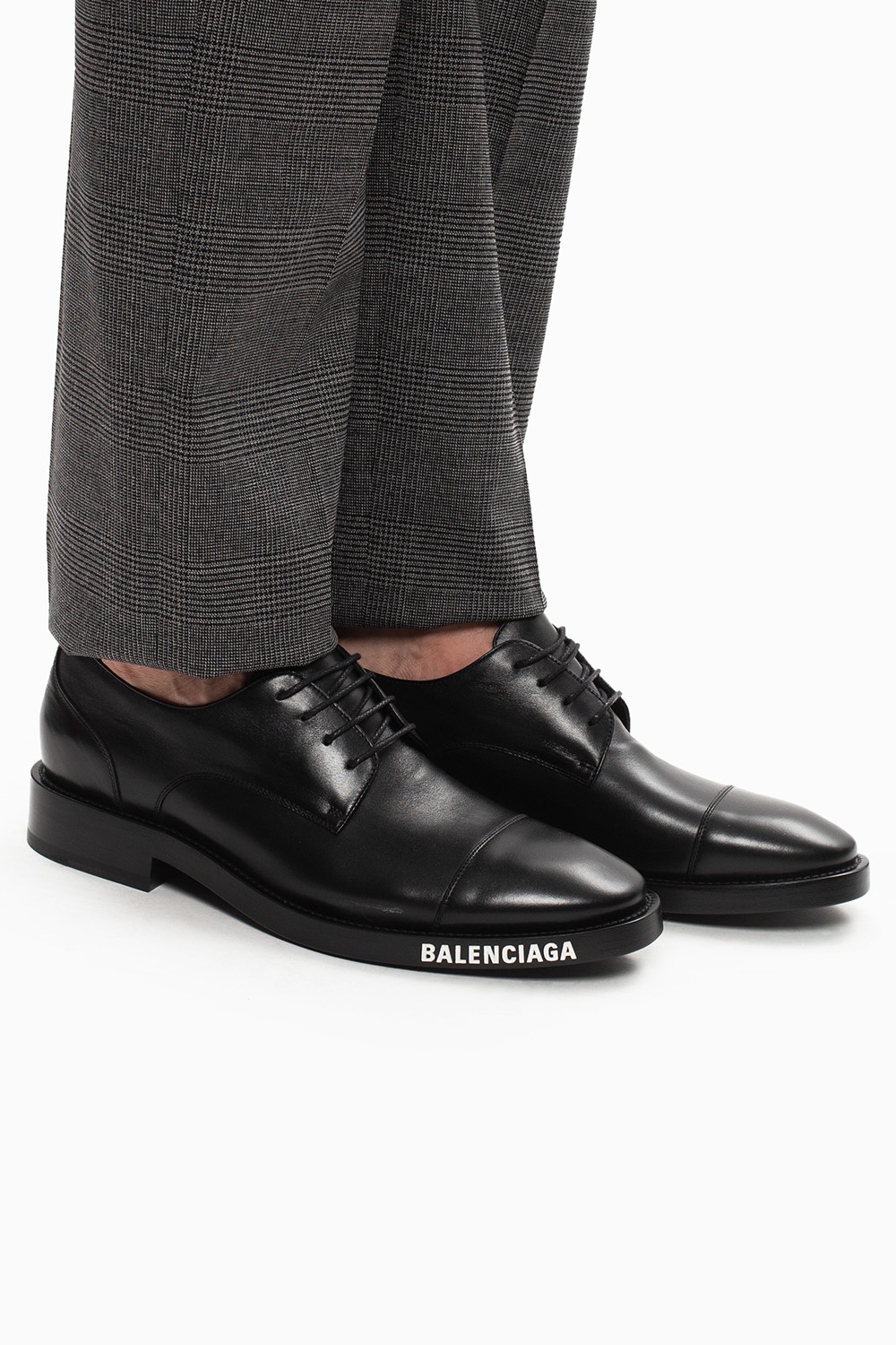 Balenciaga Derby Pro shoes with logo